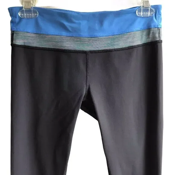 Lululemon Run Inspire Crops Size 6 Mesh Wee Are From Space Luxtreme Leggings - Picture 10 of 12